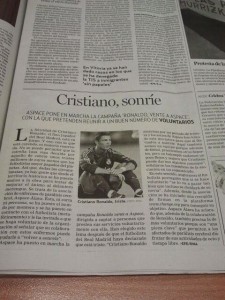 Cristiano, sonríe DNA