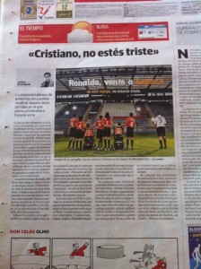 Cristiano vente a Aspace